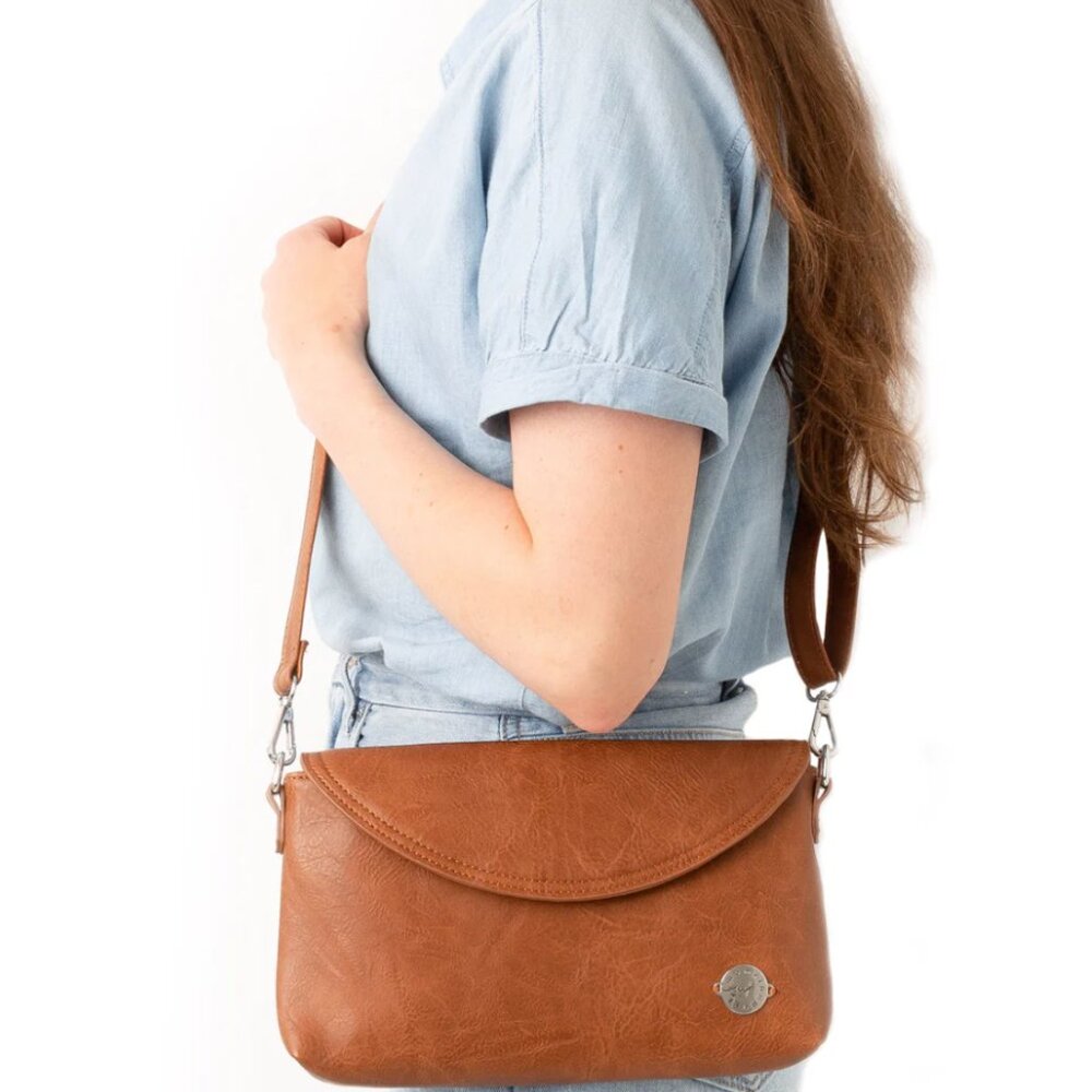 Mom Kindness Diaper Clutch with Removable Strap